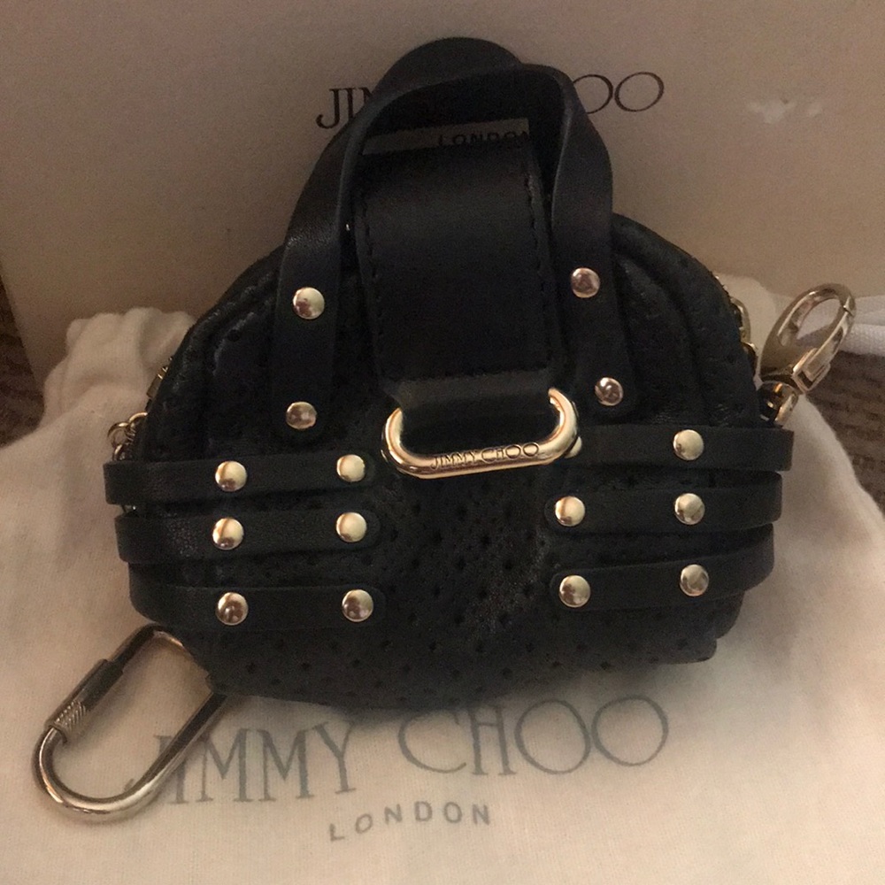 Small  black Jimmy choo change purse